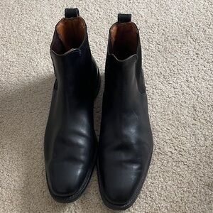Allen Edmonds Black Leather Men's Boots